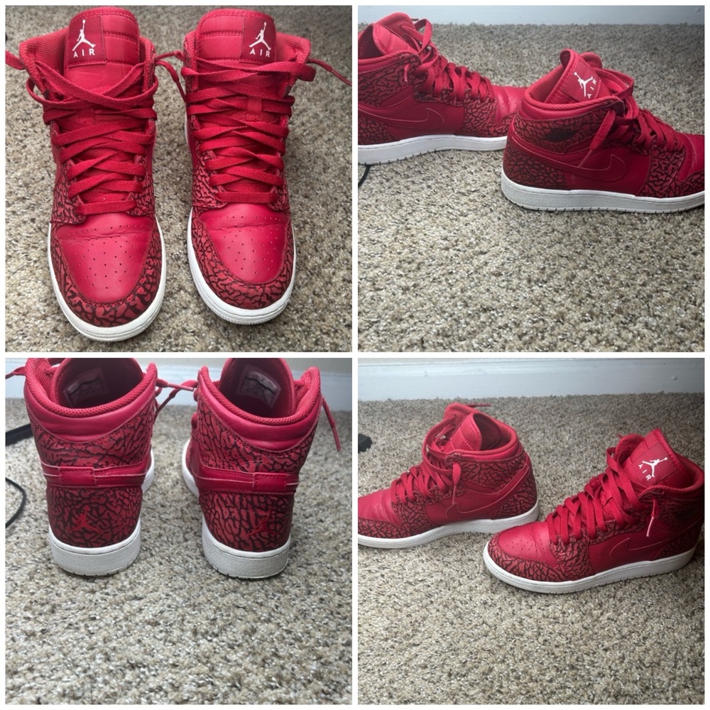 Nike Air Jordan 1 Retro high red elephant